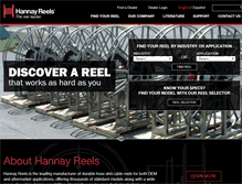 Tablet Screenshot of hannay.com